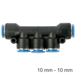 PU HOSE FITTING MANIFOLD 10MM-10MM PU HOSE FITTING MANIFOLD 10MM-10MM