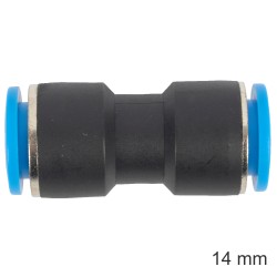 PU HOSE FITTING EQUAL JOINER 14MM PU HOSE FITTING EQUAL JOINER 14MM