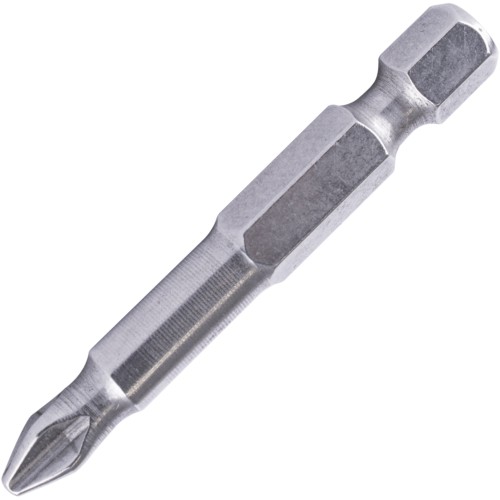 STAINLESS  SCREWDRIVER BIT PH2 X 50MM RED SHANK
