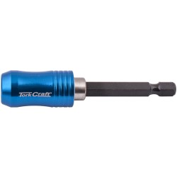 MAGNETIC BIT HOLDER 75MM ONE TOUCH CARDED 1/4" HEX