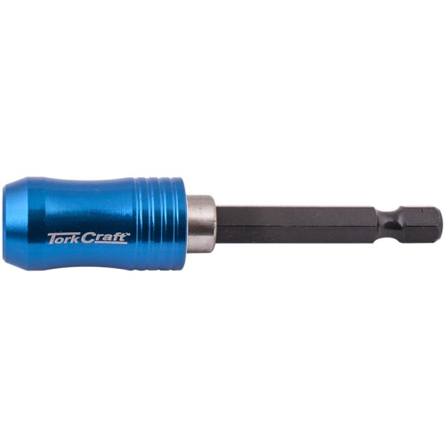 MAGNETIC BIT HOLDER 75MM ONE TOUCH CARDED 1/4" HEX