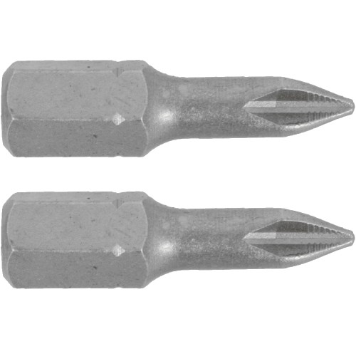 POZI.1 X 25MM INS.BIT 2/CARD