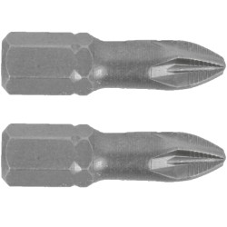 POZI.2 X 25MM INS.BIT 2/CARD POZI.2 X 25MM INS.BIT 2/CARD