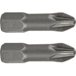 POZI.3 X 25MM INS.BIT 2/CARD POZI.3 X 25MM INS.BIT 2/CARD