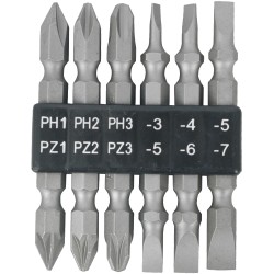 S/D DBL.END SET PH/PZ/SL 6PCE S/D DBL.END SET PH/PZ/SL 6PCE