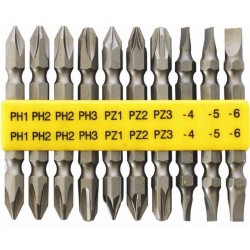 S/D DBL.END SET PH/PZ/SL 10PCE S/D DBL.END SET PH/PZ/SL 10PCE