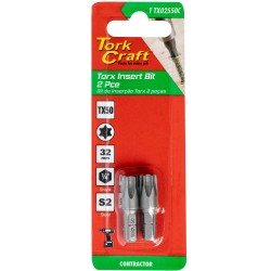 TORX TX 50 CLASSIC BIT 25MM 2PC CARDED TORX TX 50 CLASSIC BIT 25MM 2PC CARDED