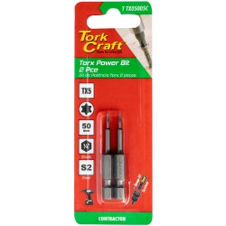 TORX TX 5 CLASSIC BIT 50MM 2PC CARDED TORX TX 5 CLASSIC BIT 50MM 2PC CARDED