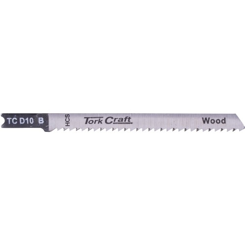 U-SHANK JIGSAW BLADE 10TPI FOR WOOD 2.5MM 5PC