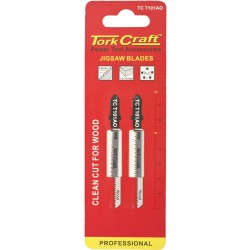 T-SHANK JIGSAW BLADE FOR WOOD 1.3MM 20TPI 75MM 2PC T-SHANK JIGSAW BLADE FOR WOOD 1.3MM 20TPI 75MM 2PC