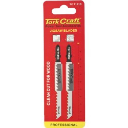 T-SHANK JIGSAW BLADE FOR WOOD 4MM 6TPI 100MM 2PC T-SHANK JIGSAW BLADE FOR WOOD 4MM 6TPI 100MM 2PC