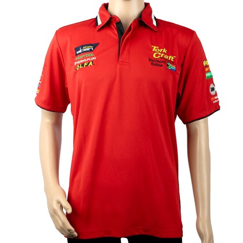 VERMONT MENS GOLF SHIRT RED XL