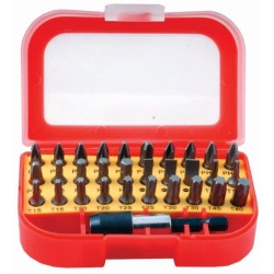 SCREWDRIVER BIT SET 31PCS IN BLISTER SCREWDRIVER BIT SET 31PCS IN BLISTER