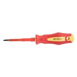 SCREWDRIVER INSULATED SQUARE NO 1X80MM