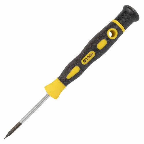 SCREWDRIVER PRECISION SLOTTED 3X50MM