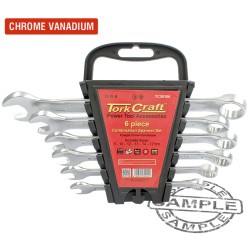 6PCS COMBINATION SPANNER SET 8-10-12-13-14-17MM 6PCS COMBINATION SPANNER SET 8-10-12-13-14-17MM