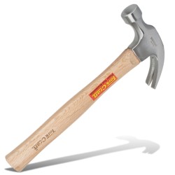 HAMMER CLAW 570G (20OZ) WOODEN HANDLE 280MM & FULL POL HEAD HAMMER CLAW 570G (20OZ) WOODEN HANDLE 280MM & FULL POL HEAD