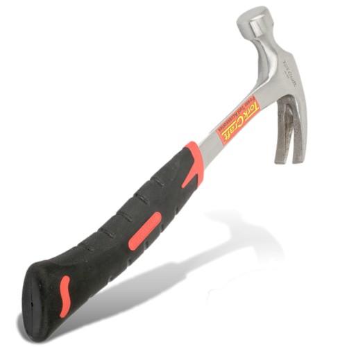 HAMMER CLAW 450G (16OZ) ALL STEEL WITH ERGONOMIC GRIP & FULL POL HEAD HAMMER CLAW 450G (16OZ) ALL STEEL WITH ERGONOMIC GRIP & FULL POL HEAD