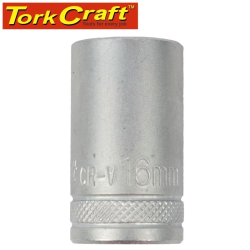 SOCKET 16MM X 21.8MM 1/2" DRIVE CRV 12 POINT