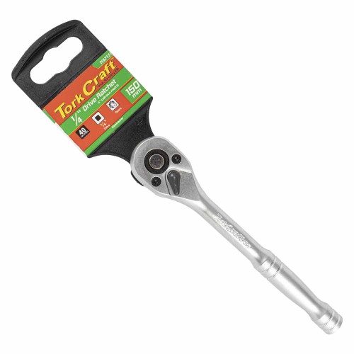 RATCHET 150MM 1/4" DRIVE STEEL HANDLE