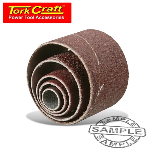 SANDING DRUM REPL. SLEEVES 120GR. 5/PK SET QTY.5 13 - 50MM