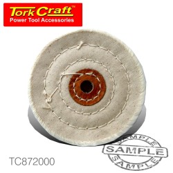 BUFFING PAD - MEDIUM 100MM TO FIT 12.5MM ARBOR/SPINDLE BUFFING PAD - MEDIUM 100MM TO FIT 12.5MM ARBOR/SPINDLE