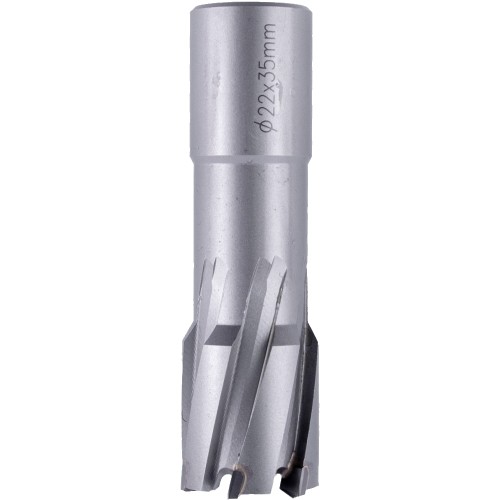 ANNULAR HOLE CUTTER TCT 22 X 35MM BROACH SLUGGER BIT
