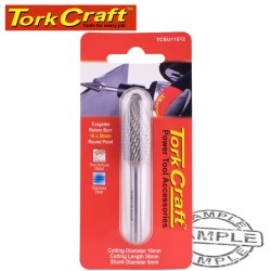 ROTARY BURR TUNGSTEN 16X36X6MM ROUND POINT ROTARY BURR TUNGSTEN 16X36X6MM ROUND POINT