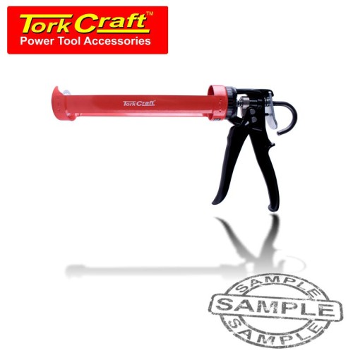 SILICONE CAULK GUN 4500N METAL SINGLE CART 310ML