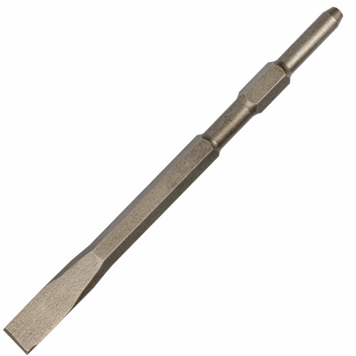 CHISEL HEX 17MM FLAT 40MM X 280MM