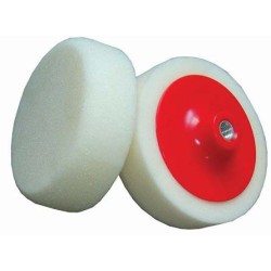COMPOUNDING SPONGE 150MM X M14 WHITE HARD FOAM PAD COMPOUNDING SPONGE 150MM X M14 WHITE HARD FOAM PAD