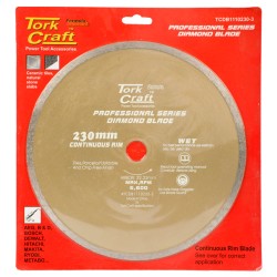 DIAMOND BLADE CONTINUES THIN RIM 230X22.22MM DIAMOND BLADE CONTINUES THIN RIM 230X22.22MM