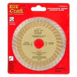 DIAMOND BLADE TURBO WAVE 115MM X 22.22MM DIAMOND BLADE TURBO WAVE 115MM X 22.22MM
