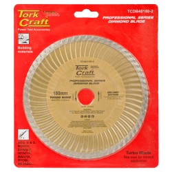 DIAMOND BLADE 180X25.4MM TURBO WAVE DIAMOND BLADE 180X25.4MM TURBO WAVE