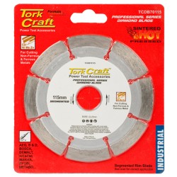 DIAMOND BLADE SEG.115 X 22.23MM FOR METAL CUTTING DIAMOND BLADE SEG.115 X 22.23MM FOR METAL CUTTING
