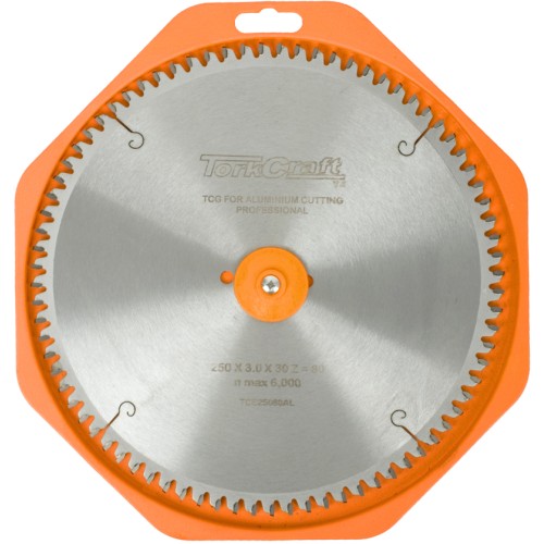 BLADE TCT EURO TIP ALUM 250 X 80T 30-16MM PROFESSIONAL