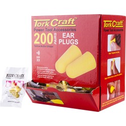 EAR PLUG 200PC BULLET SHAPE SNR33 YELLOW PER BOX EAR PLUG 200PC BULLET SHAPE SNR33 YELLOW PER BOX