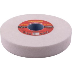 GRINDING WHEEL 150X25X32MM BORE FINE 60GR W/BUSHES FOR B/G WHITE GRINDING WHEEL 150X25X32MM BORE FINE 60GR W/BUSHES FOR B/G WHITE