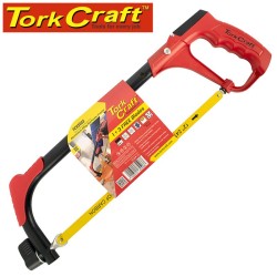 ALUMINUM ALLOY HACKSAW FRAME 300MM C/W 1 + 3 FREE BLADES TORK CRAFT ALUMINUM ALLOY HACKSAW FRAME 300MM C/W 1 + 3 FREE BLADES TORK CRAFT