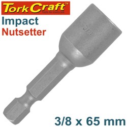 IMPACT NUTSETTER 3/8"X 65MM MAGNETIC CARDED