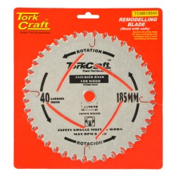 BLADE MASTER TYPE 185X40T 20-16MM ANTI KICK BACK BLADE MASTER TYPE 185X40T 20-16MM ANTI KICK BACK