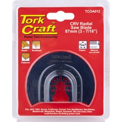 QUICK CHANGE RADIAL SAW BLADE 87MM(3-7/16") CRV