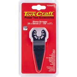 QUICK CHANGE SHARP SCRAPER 28X50MM(1-1/8"X2") QUICK CHANGE SHARP SCRAPER 28X50MM(1-1/8"X2")