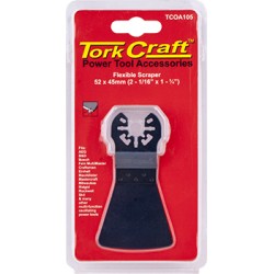 QUICK CHANGE FLEXIBLE SCRAPER 52X45MM(2-1/16"X1-3/4")