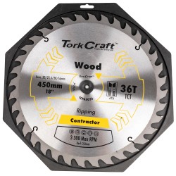 BLADE CONTRACTOR 450 X 36T 30/1 CIRCULAR SAW TCT BLADE CONTRACTOR 450 X 36T 30/1 CIRCULAR SAW TCT