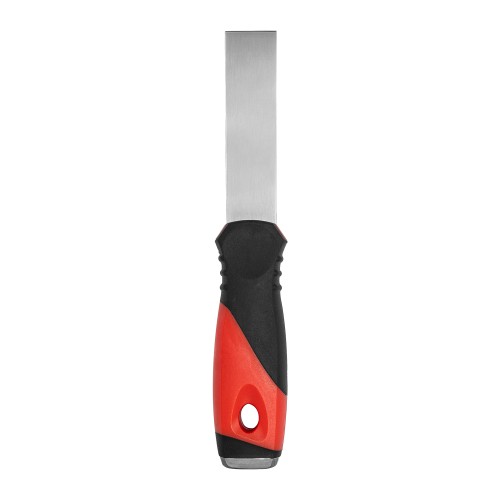 PUTTY KNIFE 25MM S/STEEL BLADE SOFT GRIP STEEL CAP
