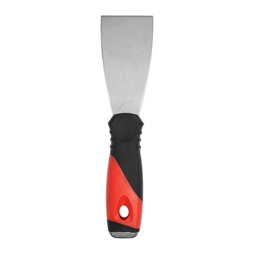 PUTTY KNIFE 50MM S/STEEL BLADE SOFT GRIP STEEL CAP