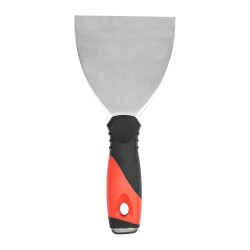 PUTTY KNIFE 100MM S/STEEL BLADE SOFT GRIP STEEL CAP PUTTY KNIFE 100MM S/STEEL BLADE SOFT GRIP STEEL CAP