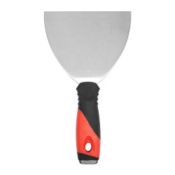 PUTTY KNIFE 125MM S/STEEL BLADE SOFT GRIP STEEL CAP PUTTY KNIFE 125MM S/STEEL BLADE SOFT GRIP STEEL CAP