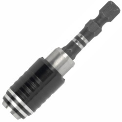 QUICK CHANGE BIT HOLDER 1/4" 65MM CARDED QUICK CHANGE BIT HOLDER 1/4" 65MM CARDED